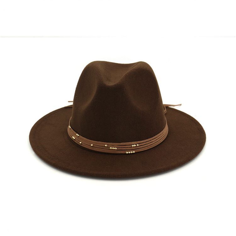 Kvinders Almindelige Uldblandinger Fedora Hat