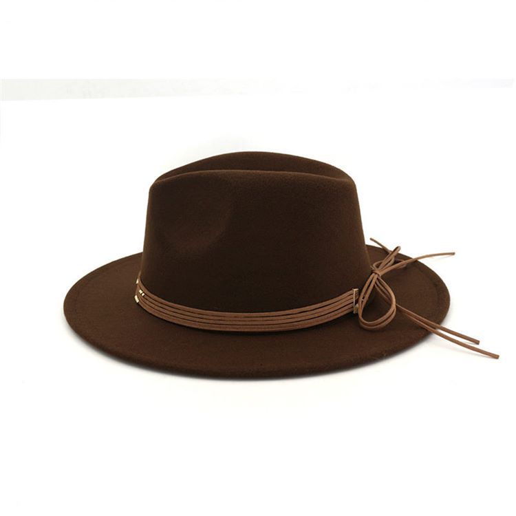 Kvinders Almindelige Uldblandinger Fedora Hat