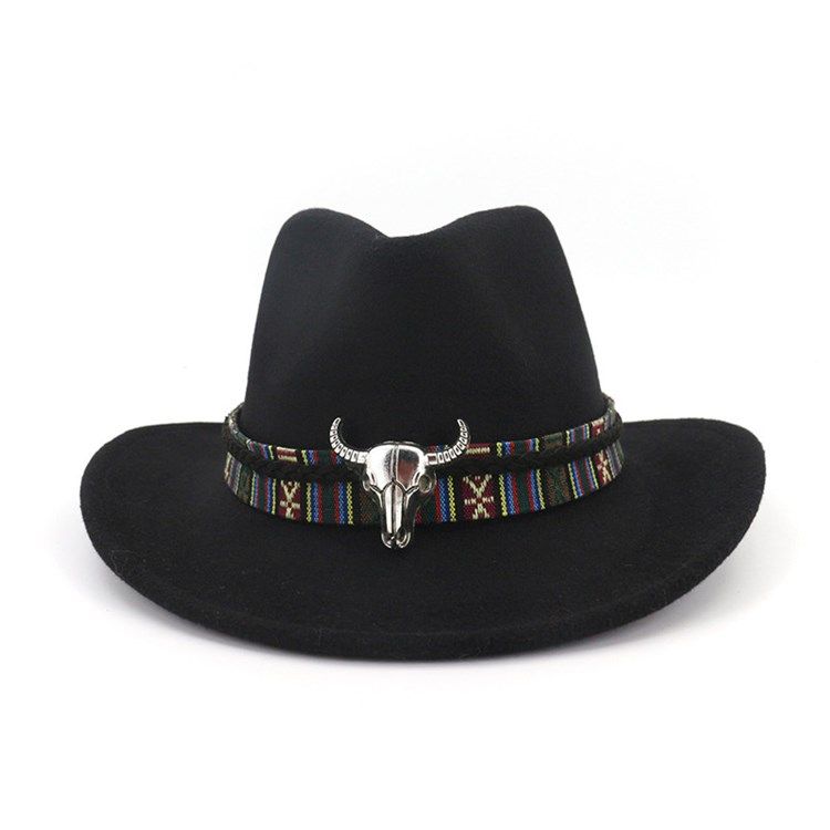 Kvinders Uldblandinger Justerbar Cowboyhat