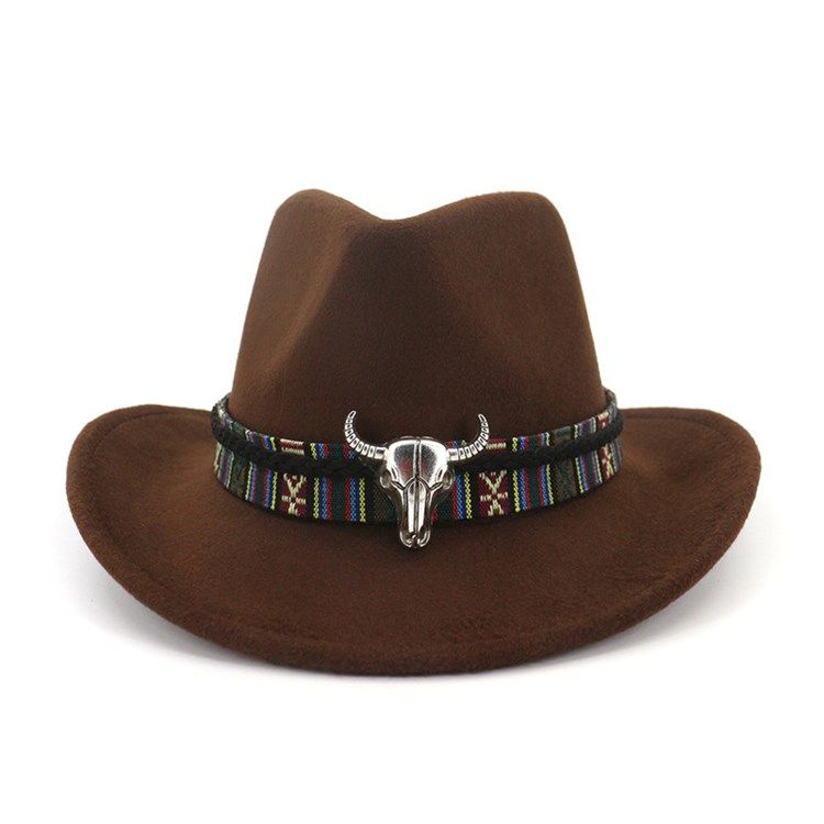 Kvinders Uldblandinger Justerbar Cowboyhat