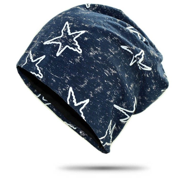 Mænds Bomuldsstjerne Fall Star Hat