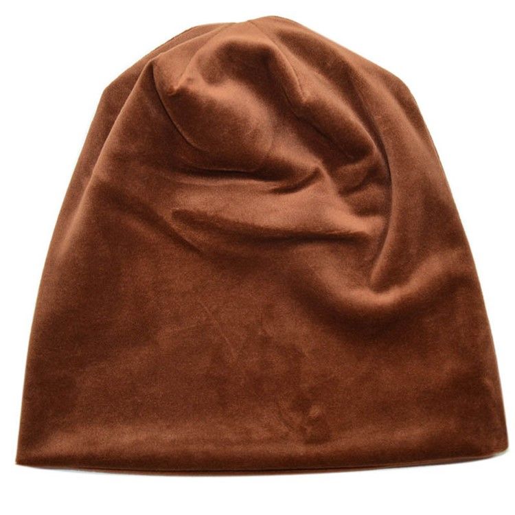 Mænds Casual Velvet Winter Plain Hat