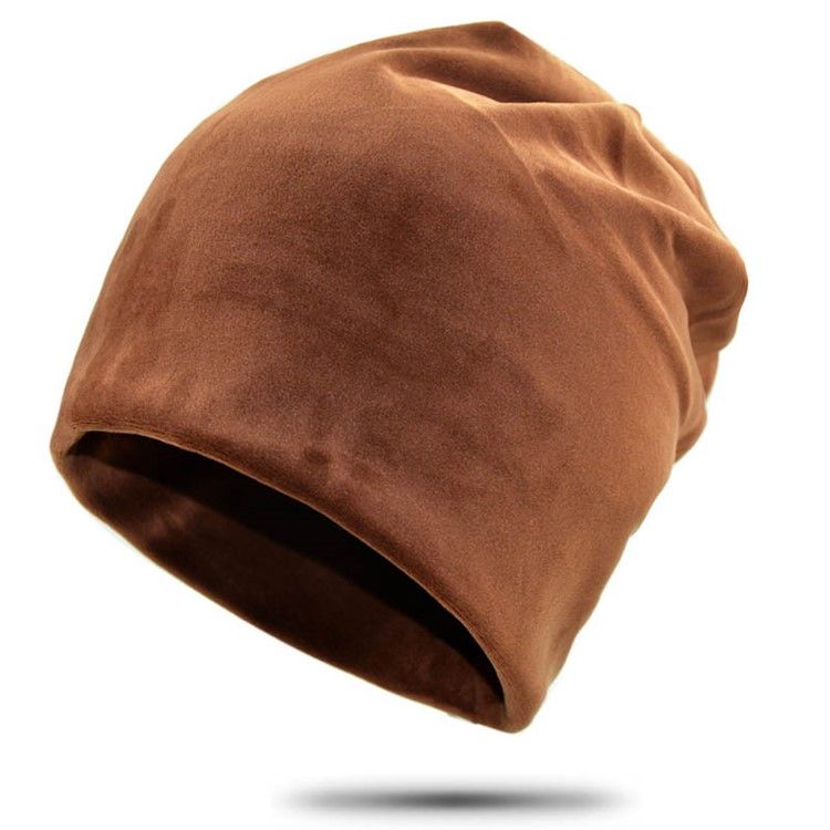 Mænds Casual Velvet Winter Plain Hat