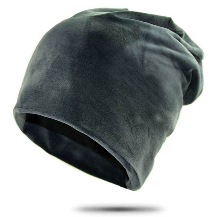 Mænds Casual Velvet Winter Plain Hat