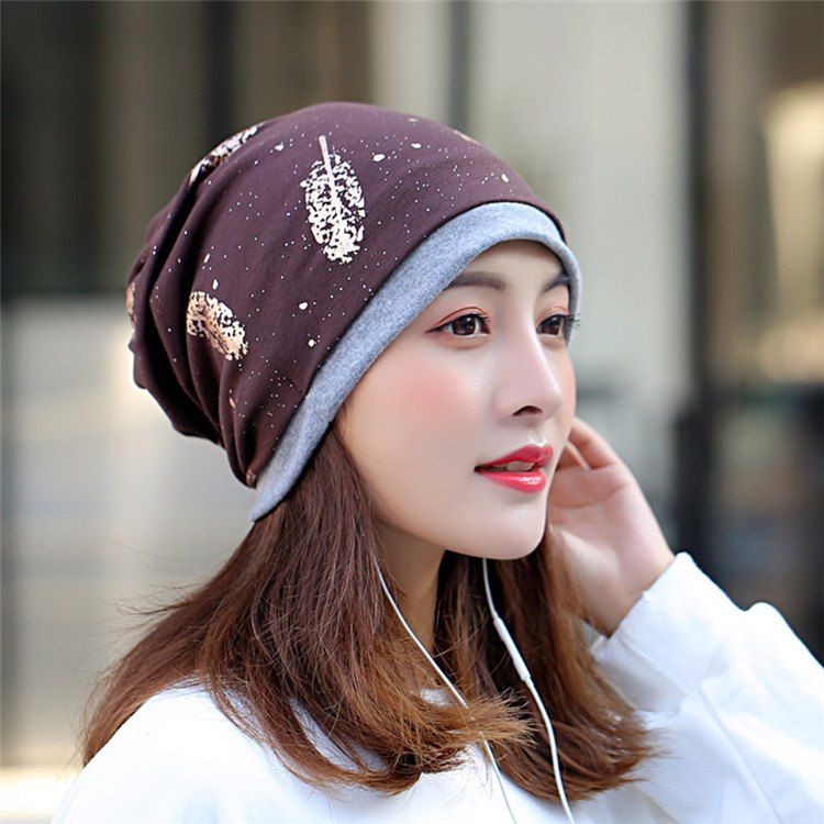 Print Skullies Huer Winter Casual Damehatte