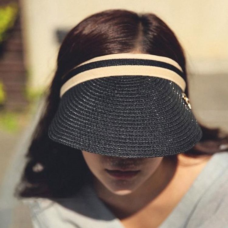 Sommer Bowknot Casquette Sunhat Til Kvinder