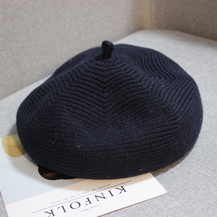 Winter Beret Hat Til Kvinder