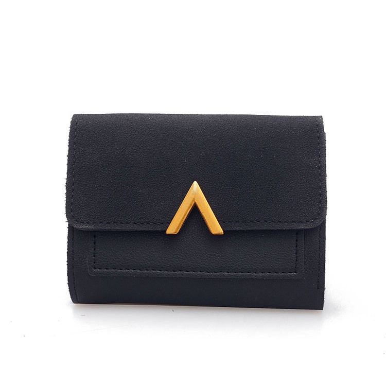 Color Block Magnetisk Snap Wallet