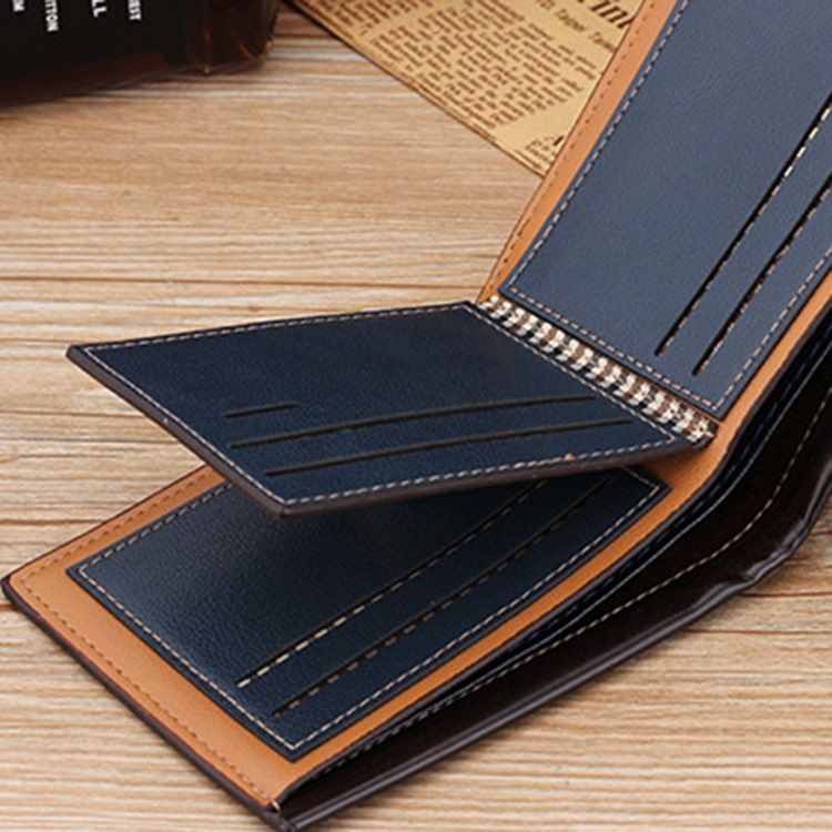 Occident Style Embossing Wallet Til Mænd