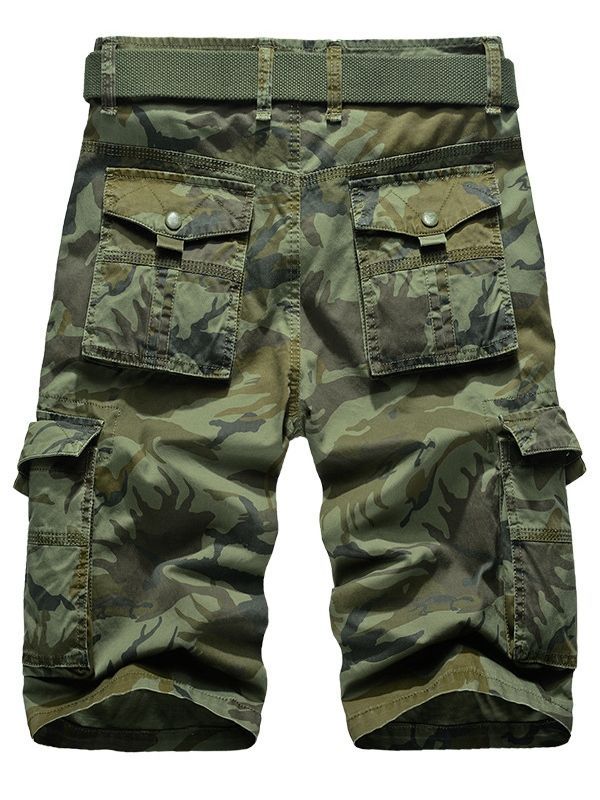 Camouflage Pocket Loose Casual Men's Shorts