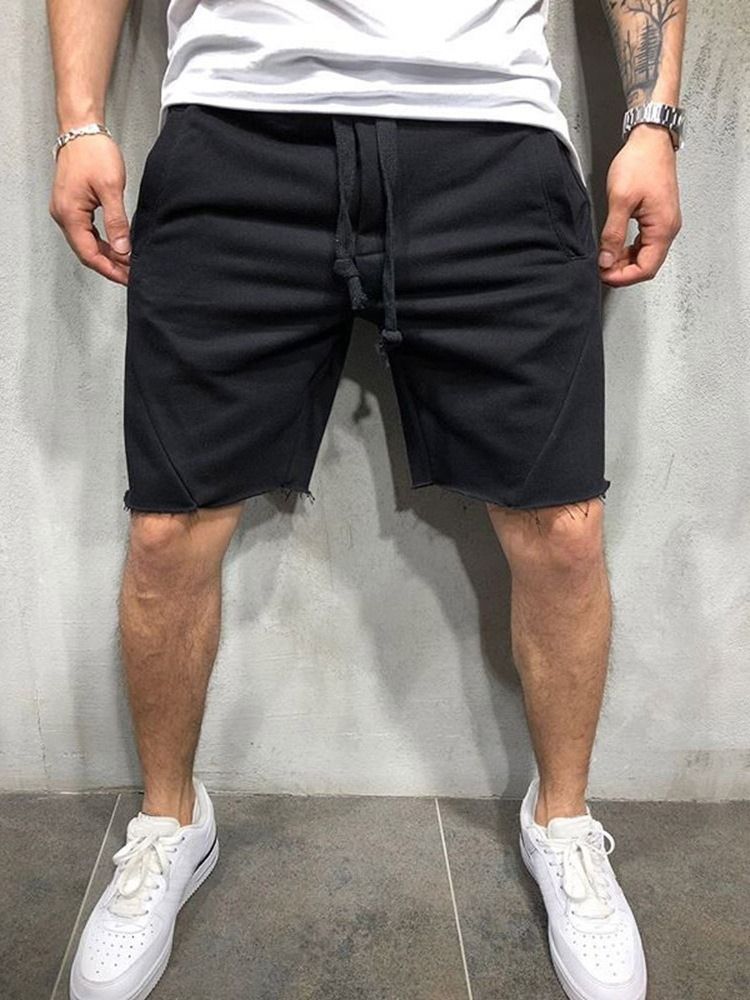 Snør-up Almindelig Casual Snør-til-mænds Casual Shorts