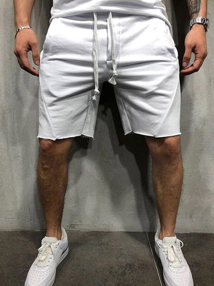 Snør-up Almindelig Casual Snør-til-mænds Casual Shorts