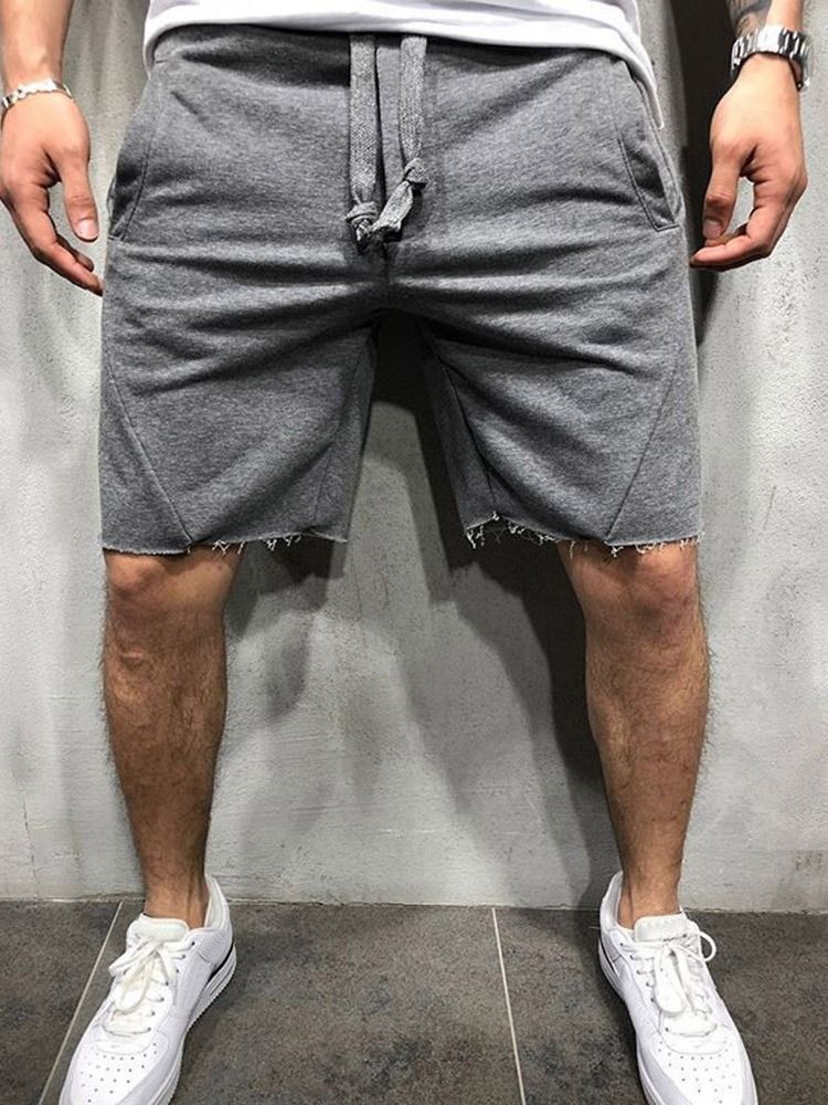 Snør-up Almindelig Casual Snør-til-mænds Casual Shorts