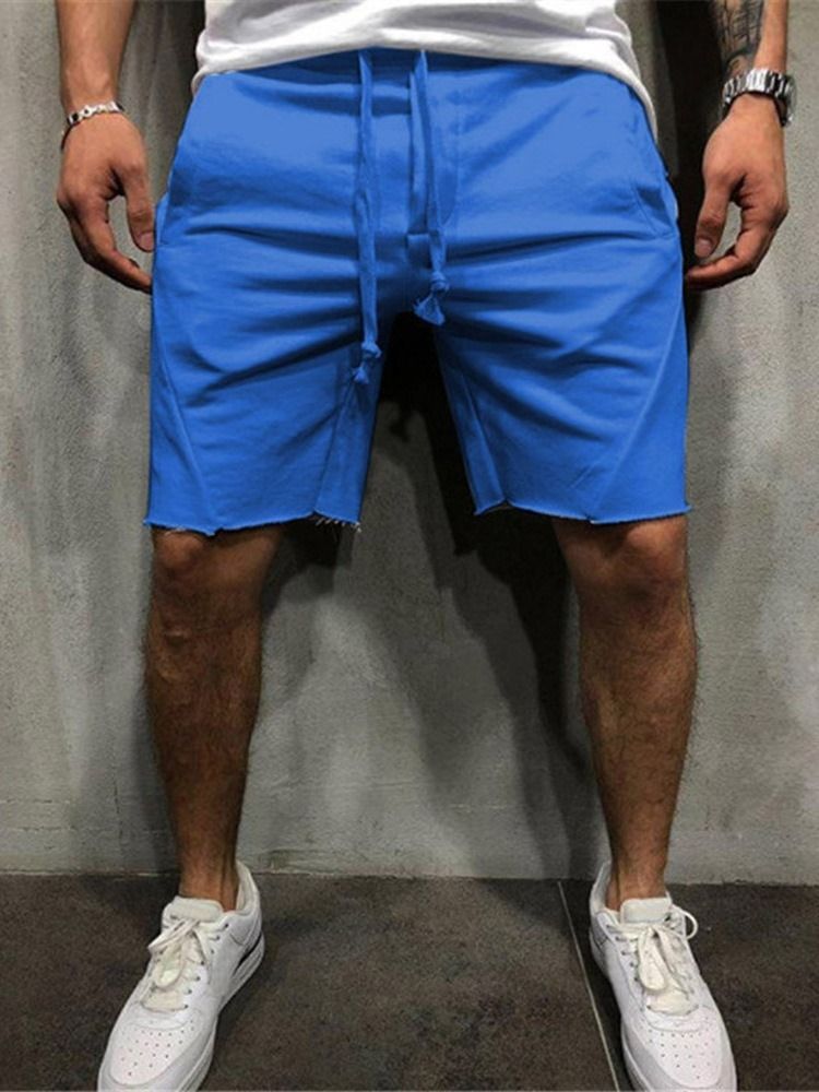 Snør-up Almindelig Casual Snør-til-mænds Casual Shorts