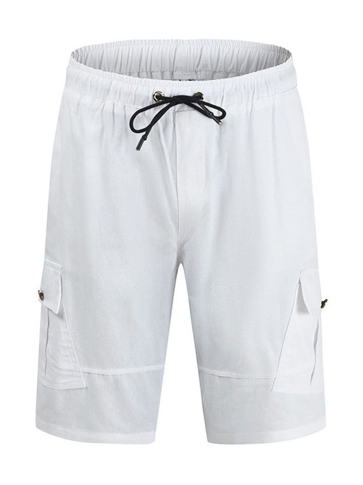 Straight Pocket Men's Casual Shorts