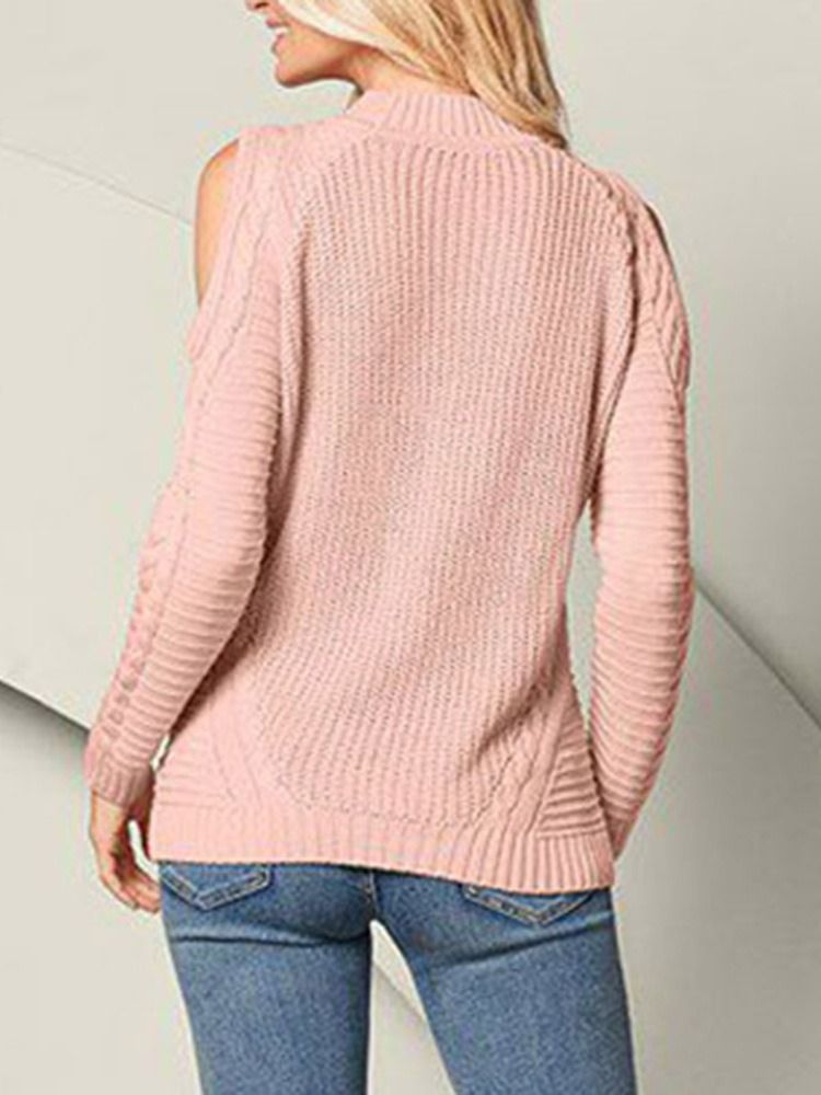 Patchwork Tynd Standard Damer Slank Sweater