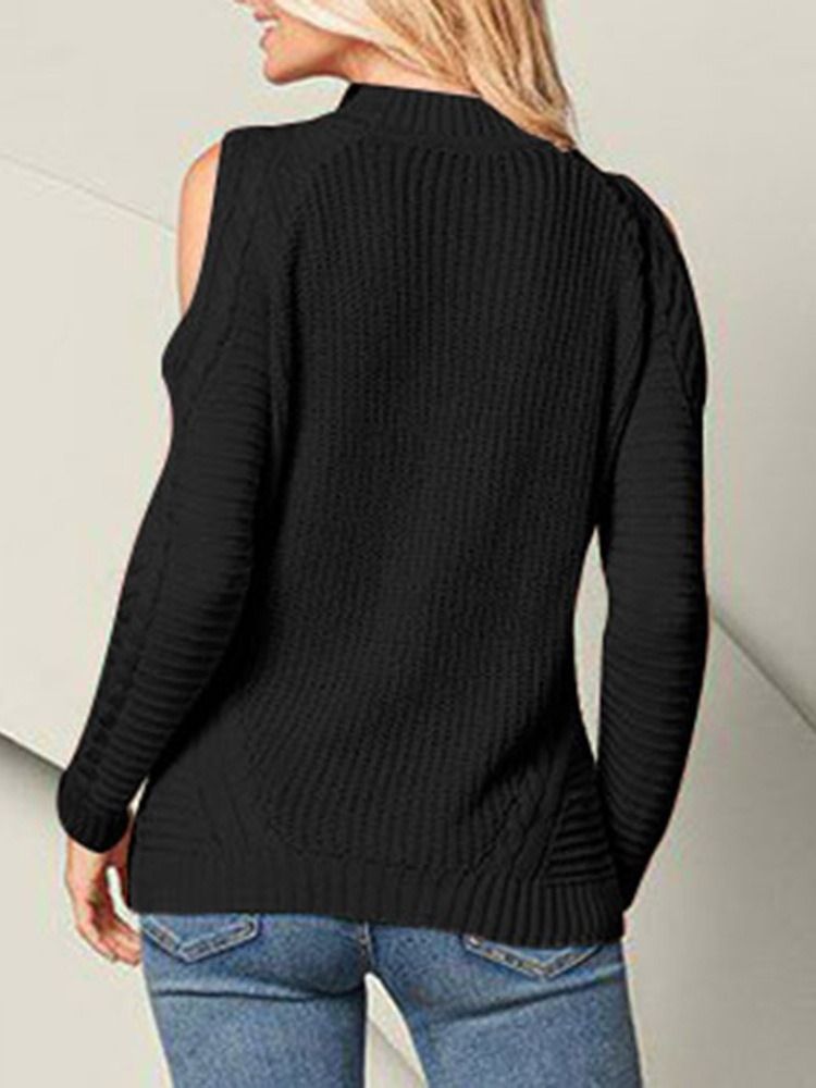 Patchwork Tynd Standard Damer Slank Sweater