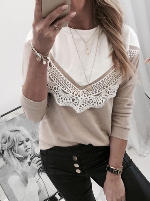 Regular Thin Lace Standard Slim Women's Sweater