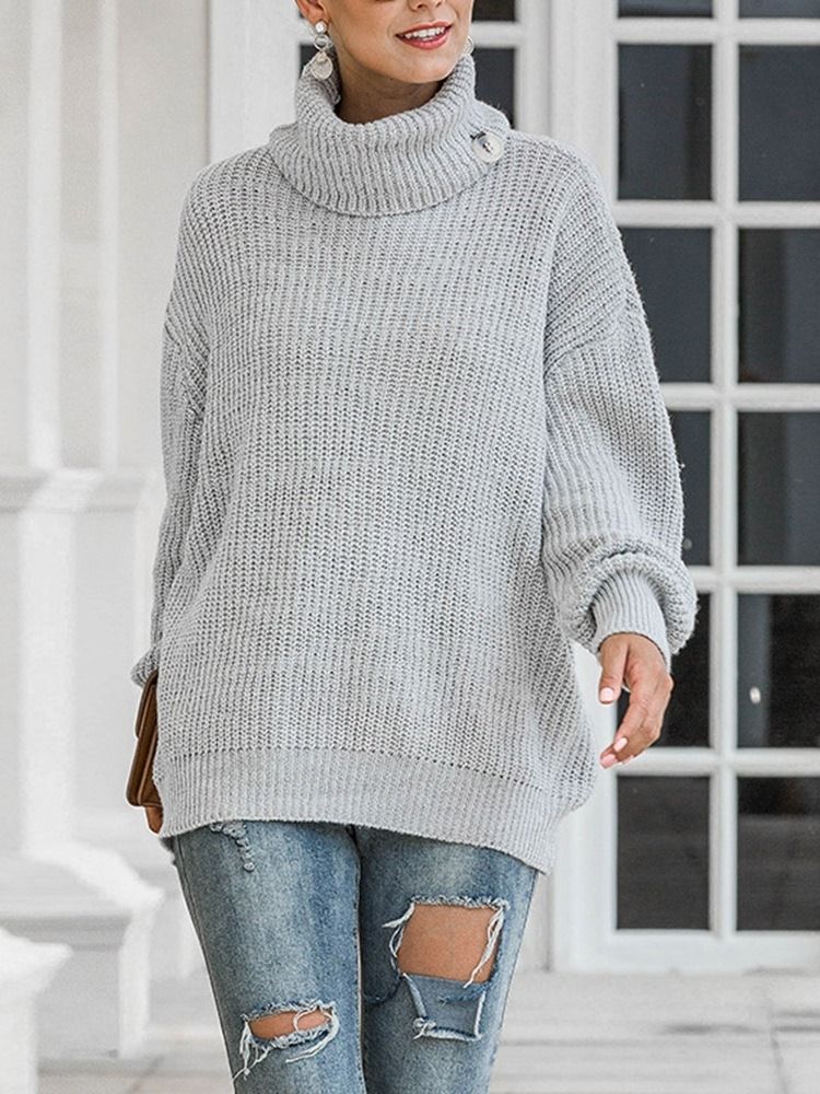 Tyk Regular Loose Turtleneck Dametrøje