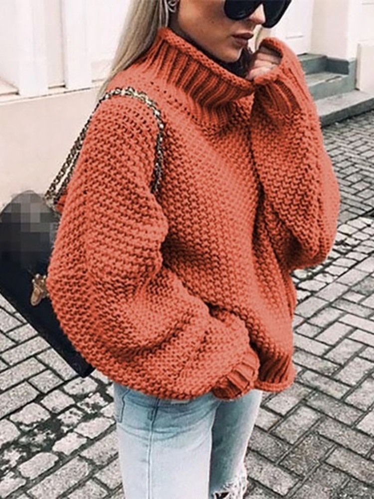 Tynd Efterår Loose Women's Sweater