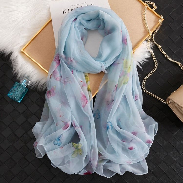 Kvinder Print Ladylike Animal Scarf