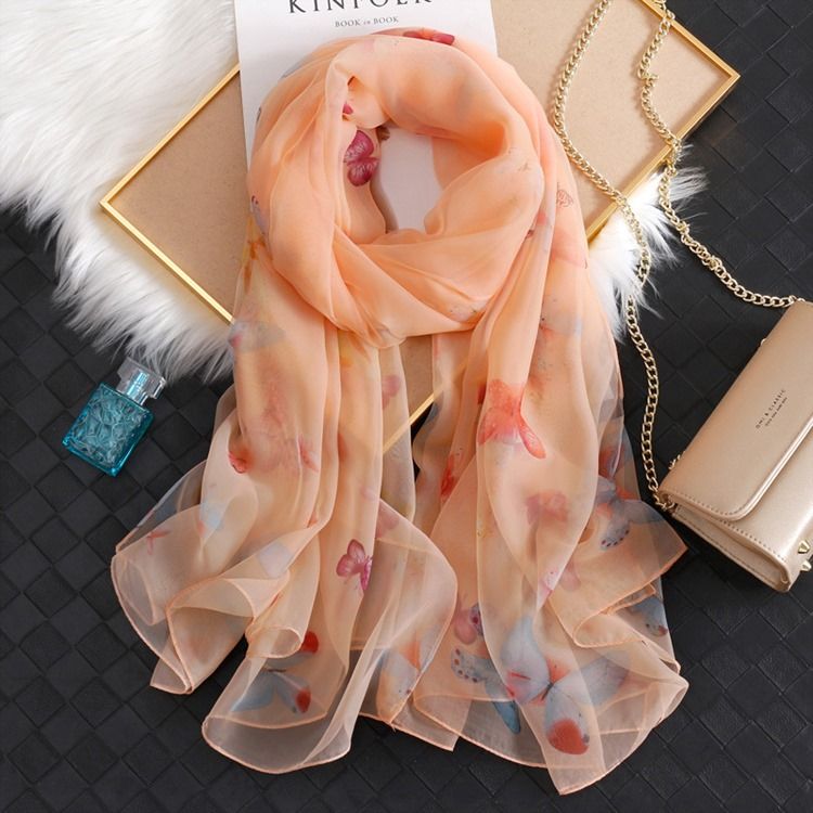 Kvinder Print Ladylike Animal Scarf