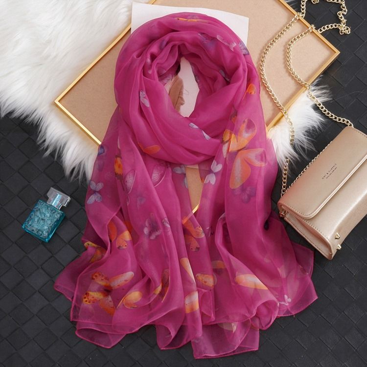 Kvinder Print Ladylike Animal Scarf