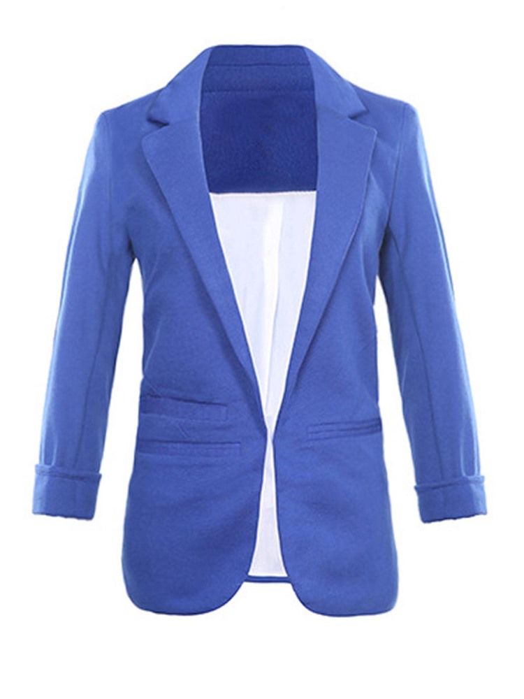 Kvinders Slim Plain Ol Blazer