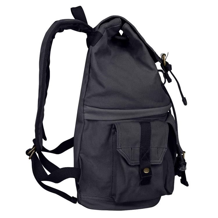 Plain Canvas Slr Camera Backpack