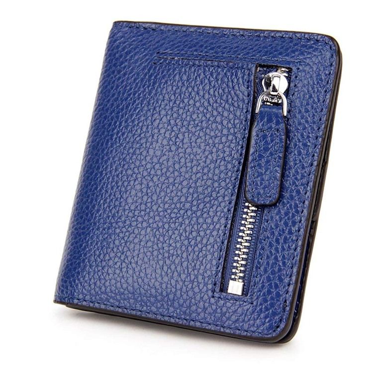 Plain Embossing Women Short Wallet