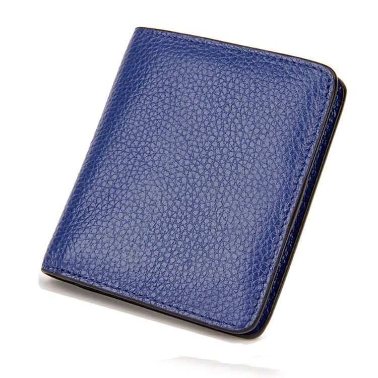 Plain Embossing Women Short Wallet