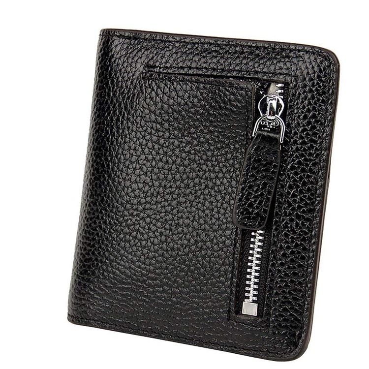 Plain Embossing Women Short Wallet