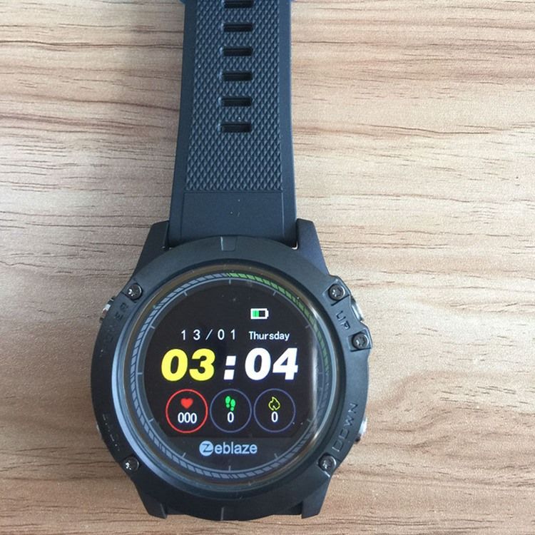 Herretøjsmode High Tech Round Smartwatch