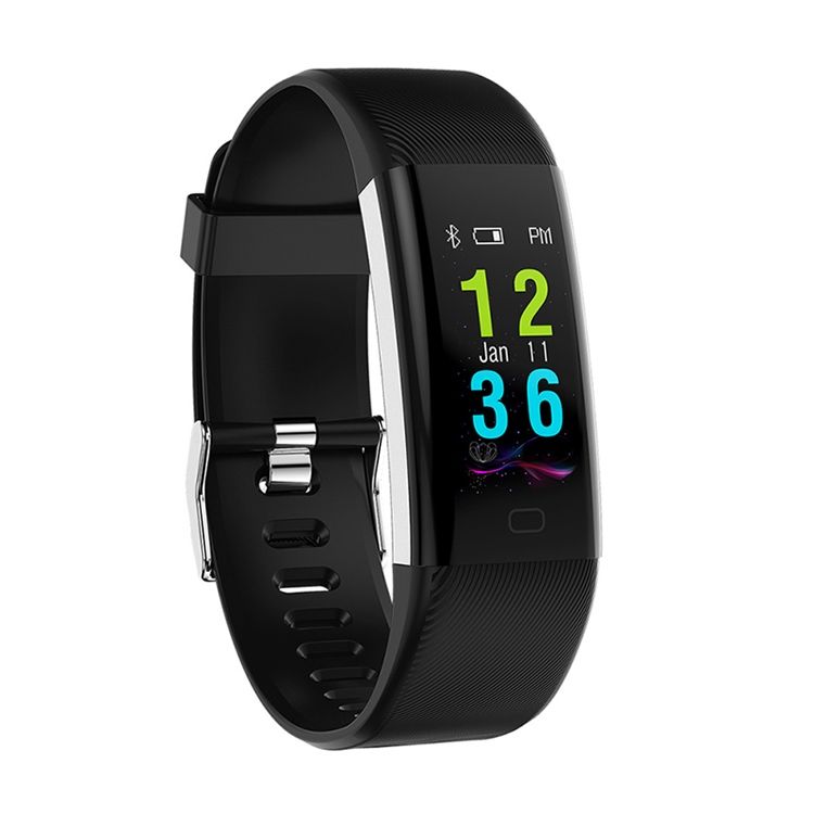 Mænds F07 Plus Farveskærm Smart Armbånd Puls Health Bluetooth-ur