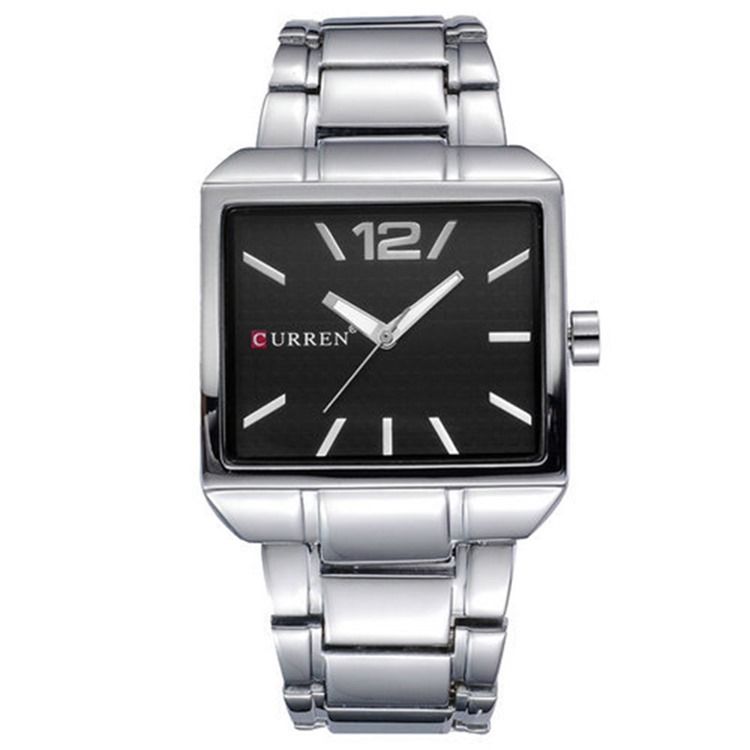 Square Time Zone Watch For Men