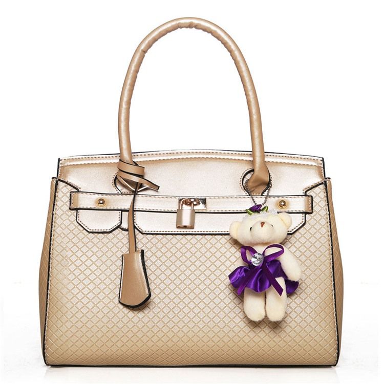 Graceful Embossing Women Handbag (3 Tasker)