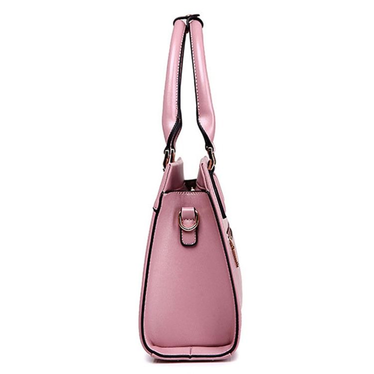 Graceful Floral Embossing Women Handbag