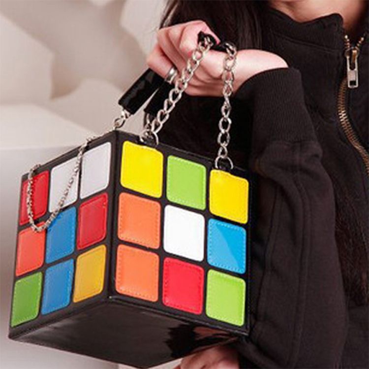 Magic Cube Design Håndtaske