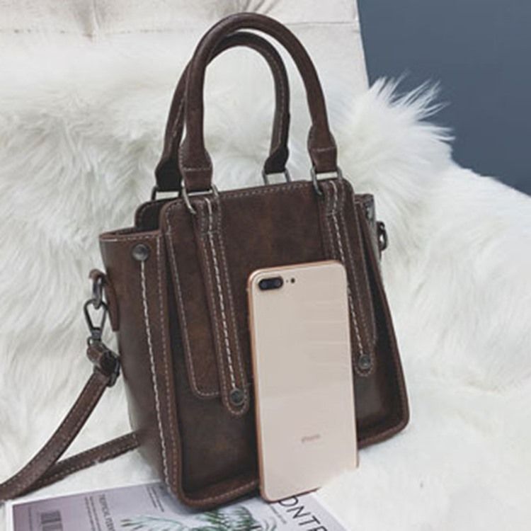 Tråd Pu Koreansk Crossbody Taske