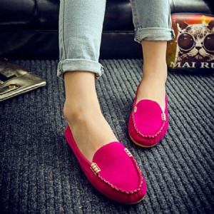 Comfy Round Toe Plain Kvinders Flats