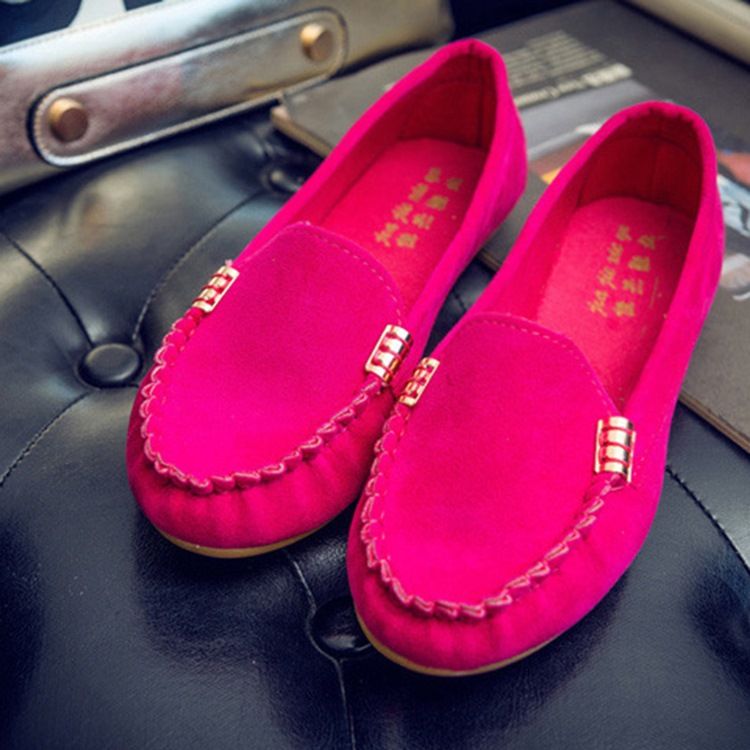 Comfy Round Toe Plain Kvinders Flats