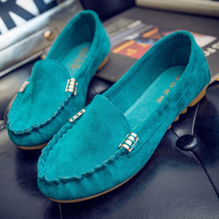 Comfy Round Toe Plain Kvinders Flats