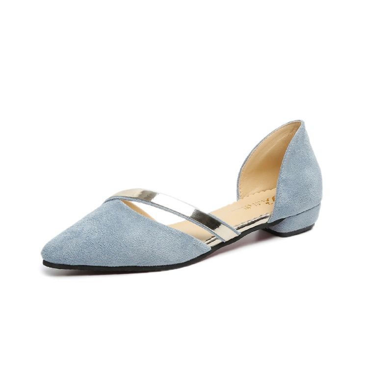 Plain Pointed Toe Women's Flats