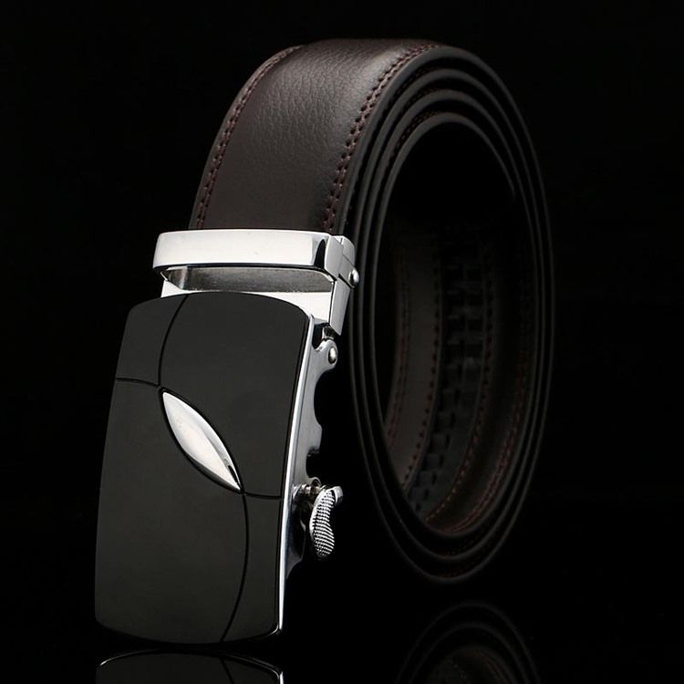 Mænds Alloy Business Leather Belt