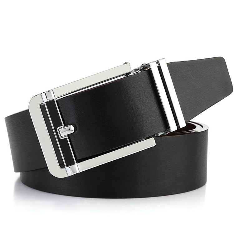 Mænds Match Match Pin Buckle Leather Belt