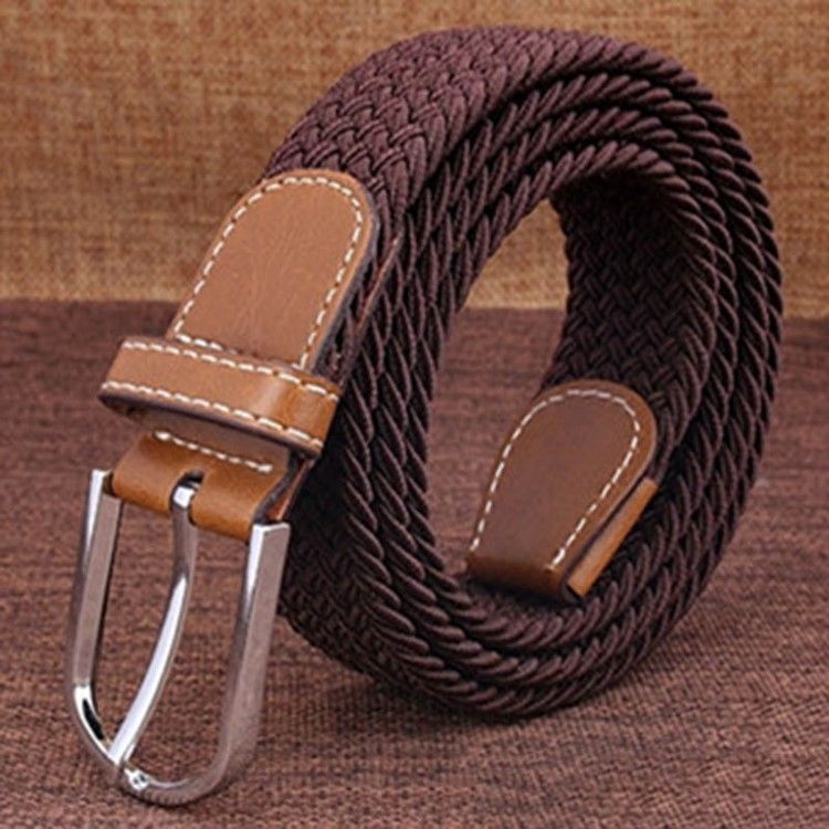 Mænds Pin Buckle Casual Canvas Belt