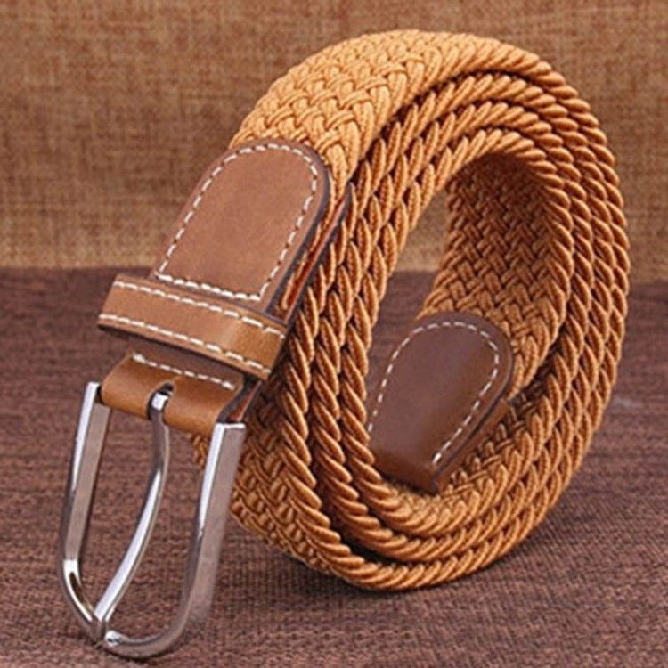 Mænds Pin Buckle Casual Canvas Belt