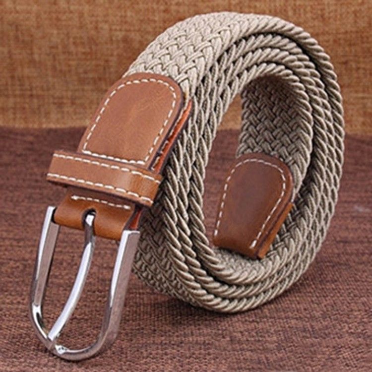 Mænds Pin Buckle Casual Canvas Belt