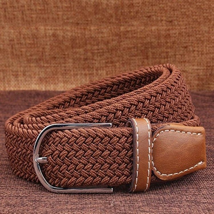 Mænds Pin Buckle Casual Canvas Belt