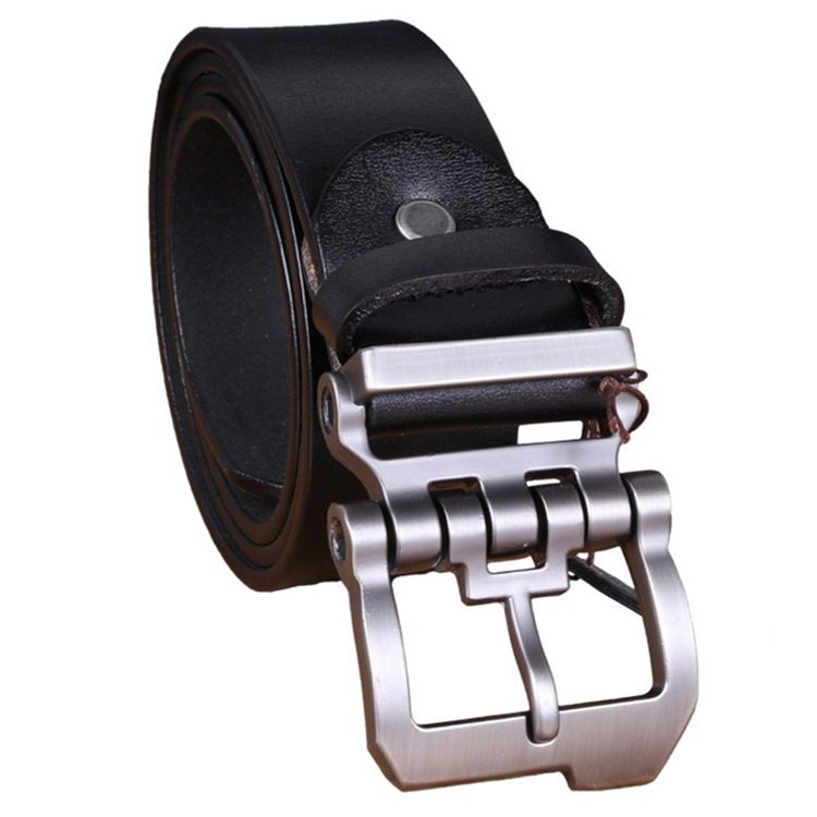 Vintage Cowhide Leather Men's Belt